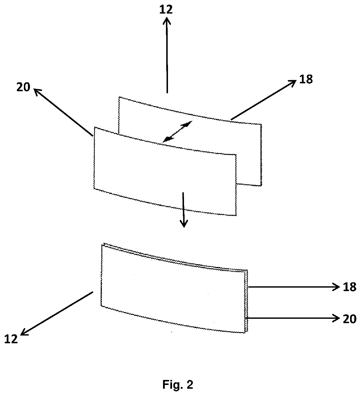 Absorbent article comprising elastomeric strips