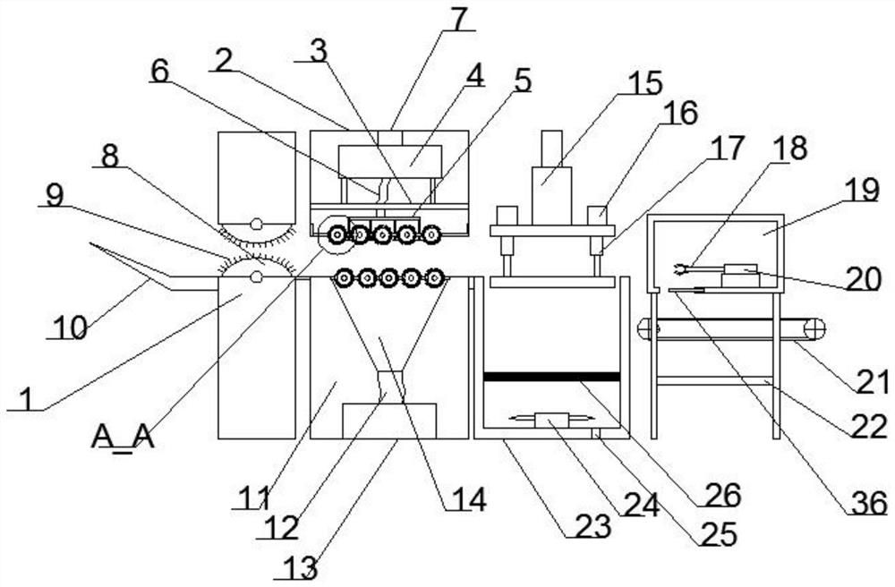 Surgical towel disinfecting and cleaning device