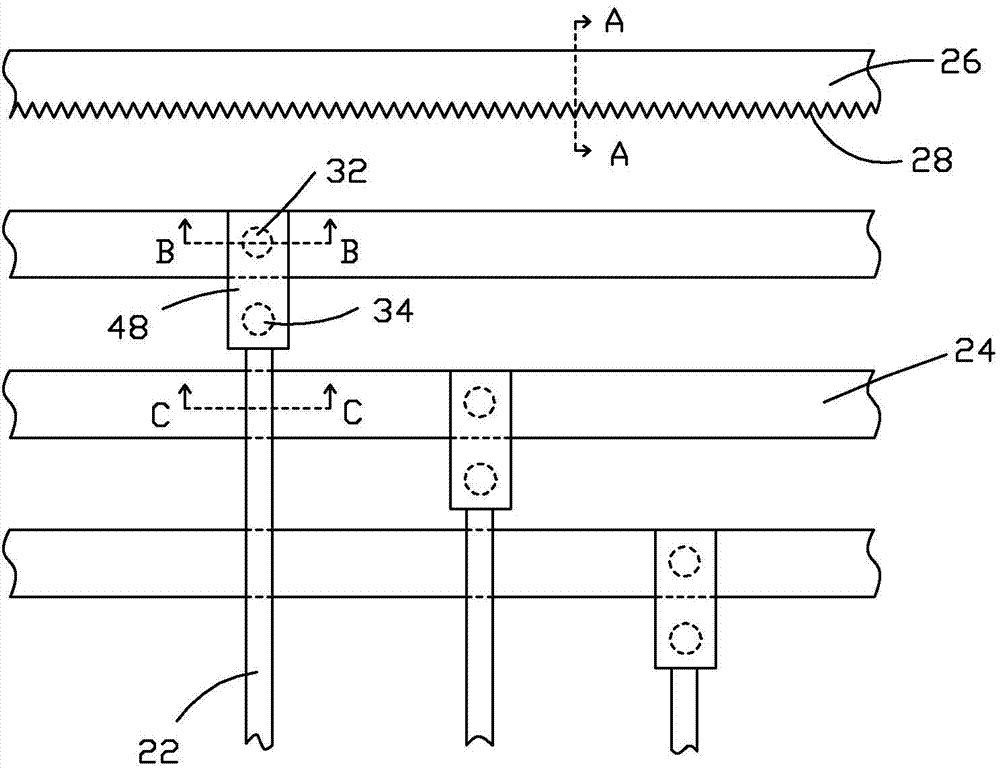 Antistatic structure of array substrate