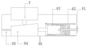 Bitumen-like material creep test device