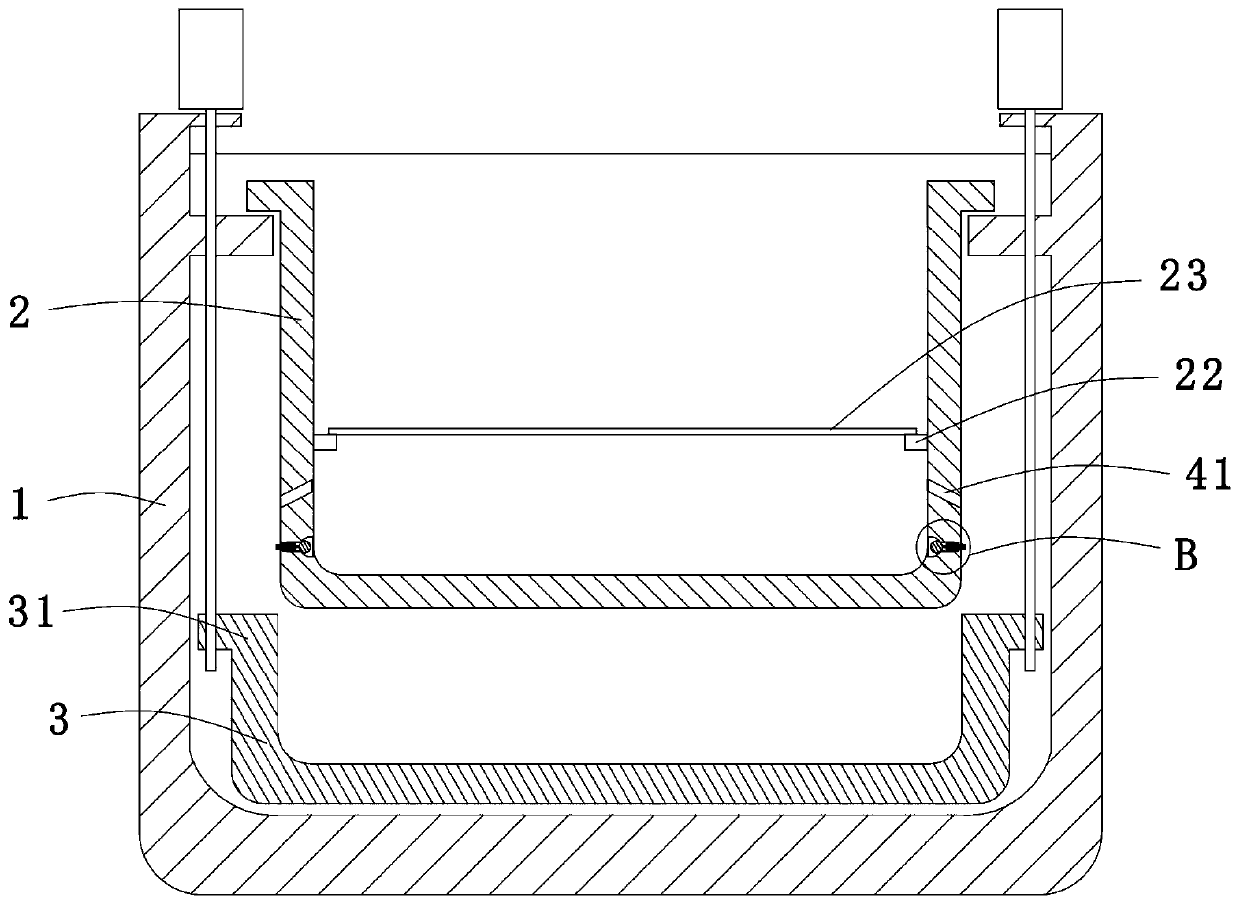 A solid waste treatment pool