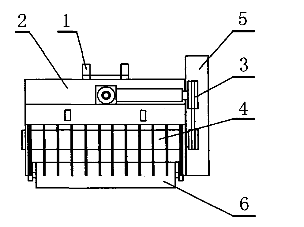 Straw cutting and recycling machine