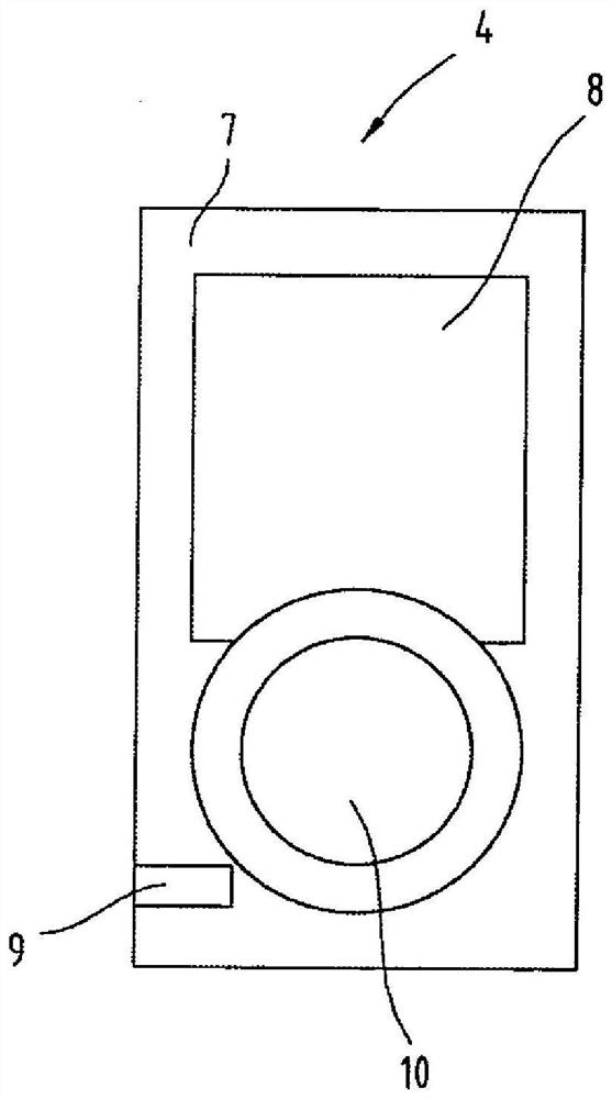 Operating elements for electrically controlled machines