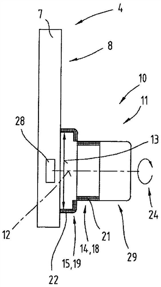 Operating elements for electrically controlled machines