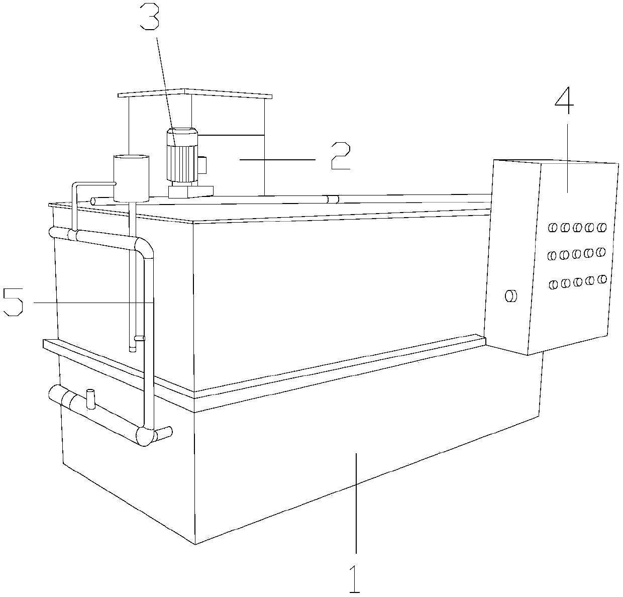 Novel industrial wastewater treatment equipment