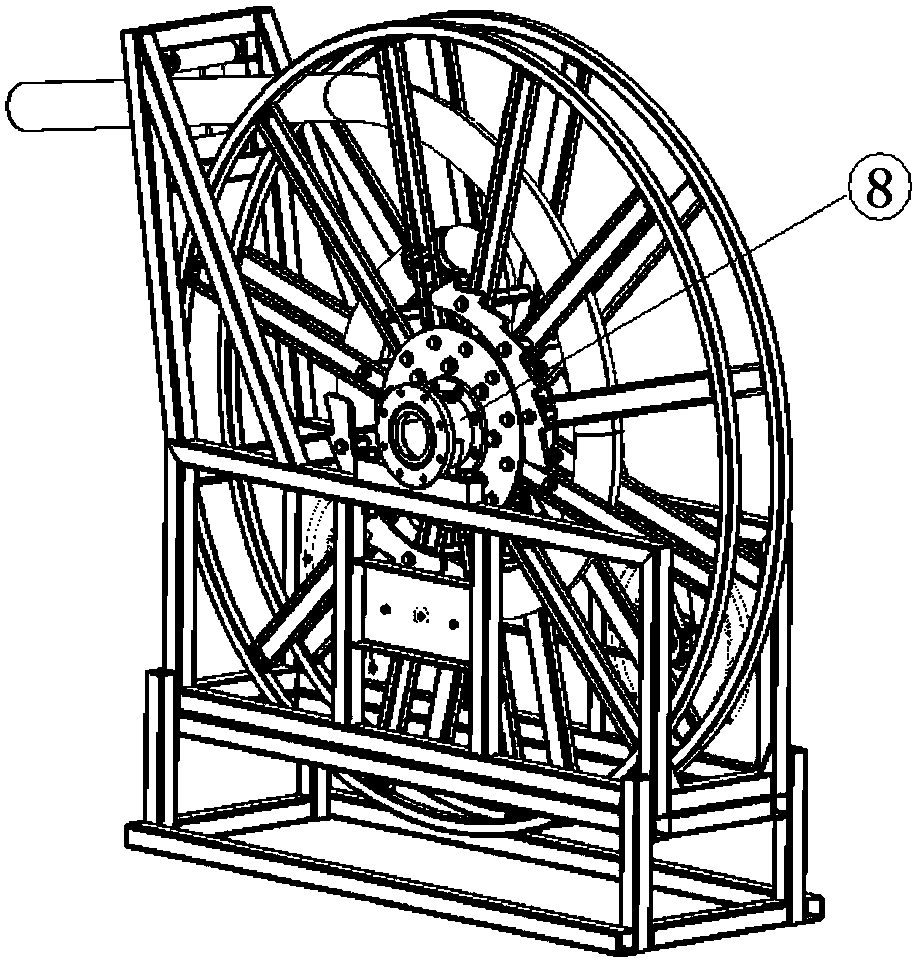 Bidirectional fully-sealed rotary joint for fluid conveying