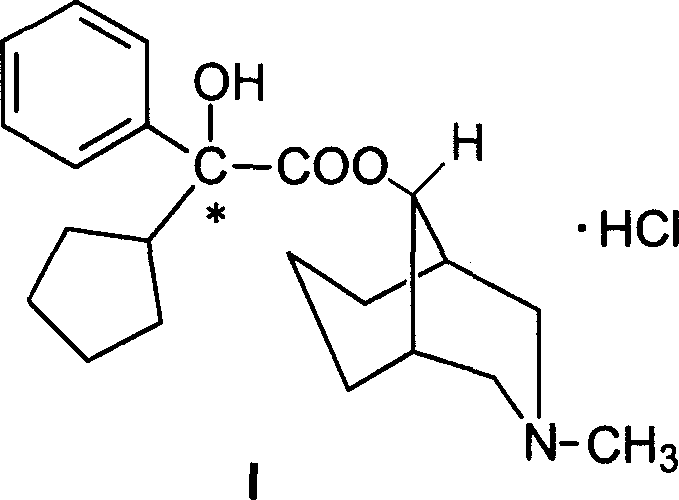 Active metabolic product of phencynonate and its medicinal use