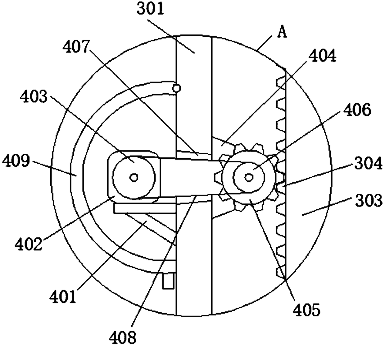 Openable-type hailstone-proof device for grape planting