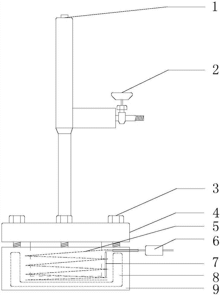 Improved high-pressure volumetric-method gas adsorption instrument coal sample tank