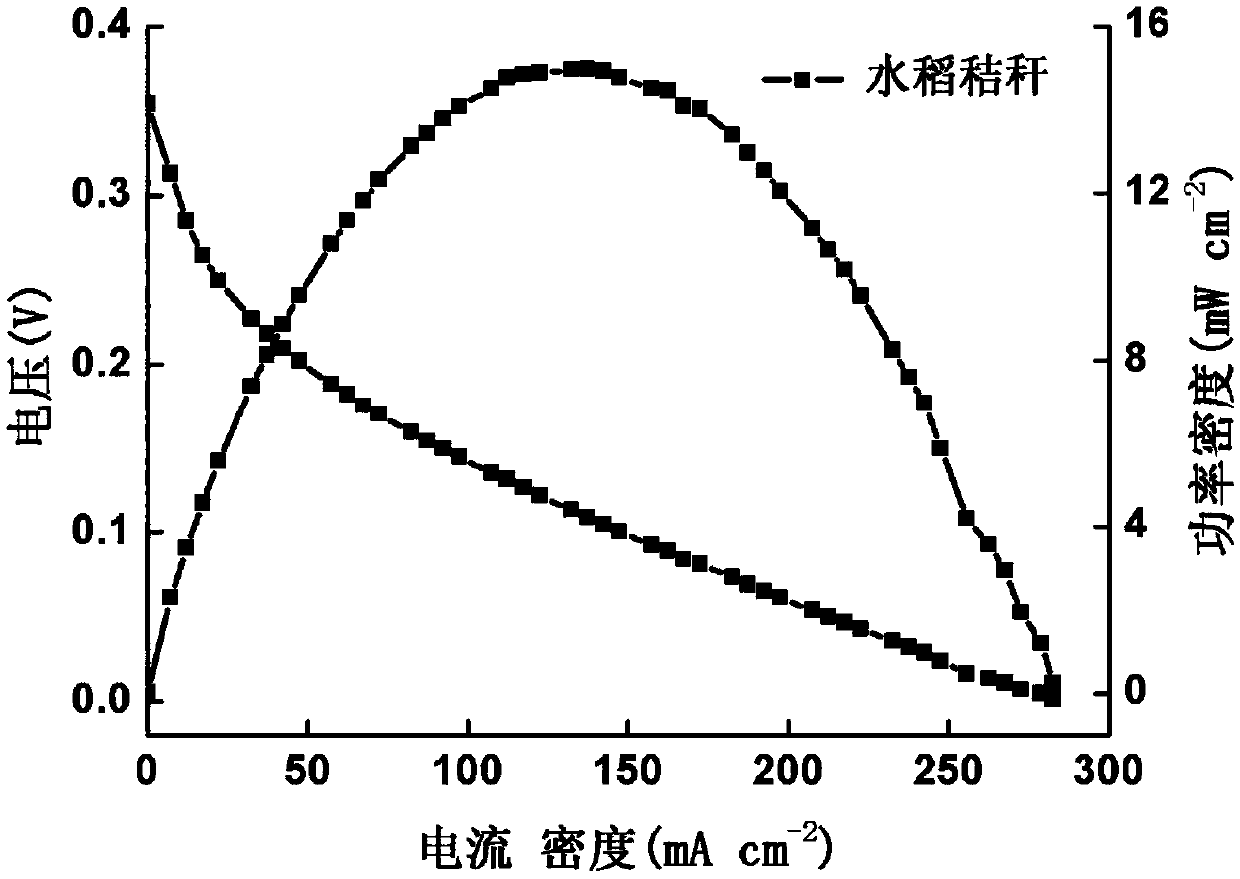 Anode electrolyte, and trivalent iron ion/ bivalent iron ion redox couple-based biomass fuel cell