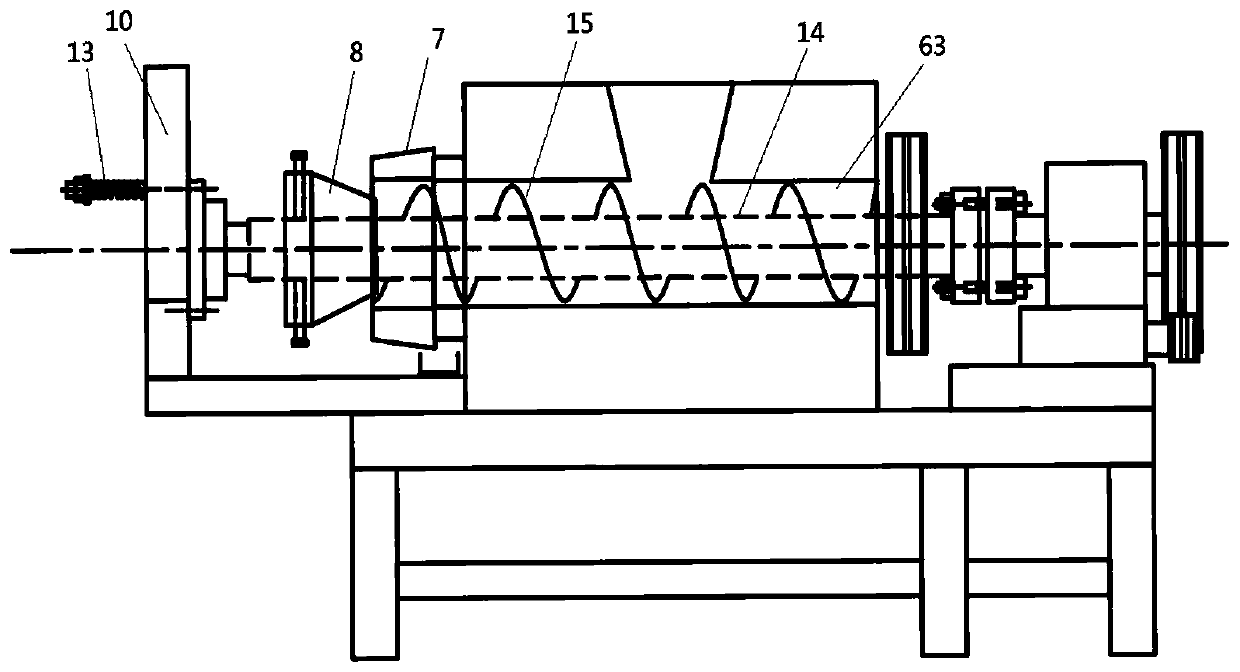 Pasture breaking water pressing machine