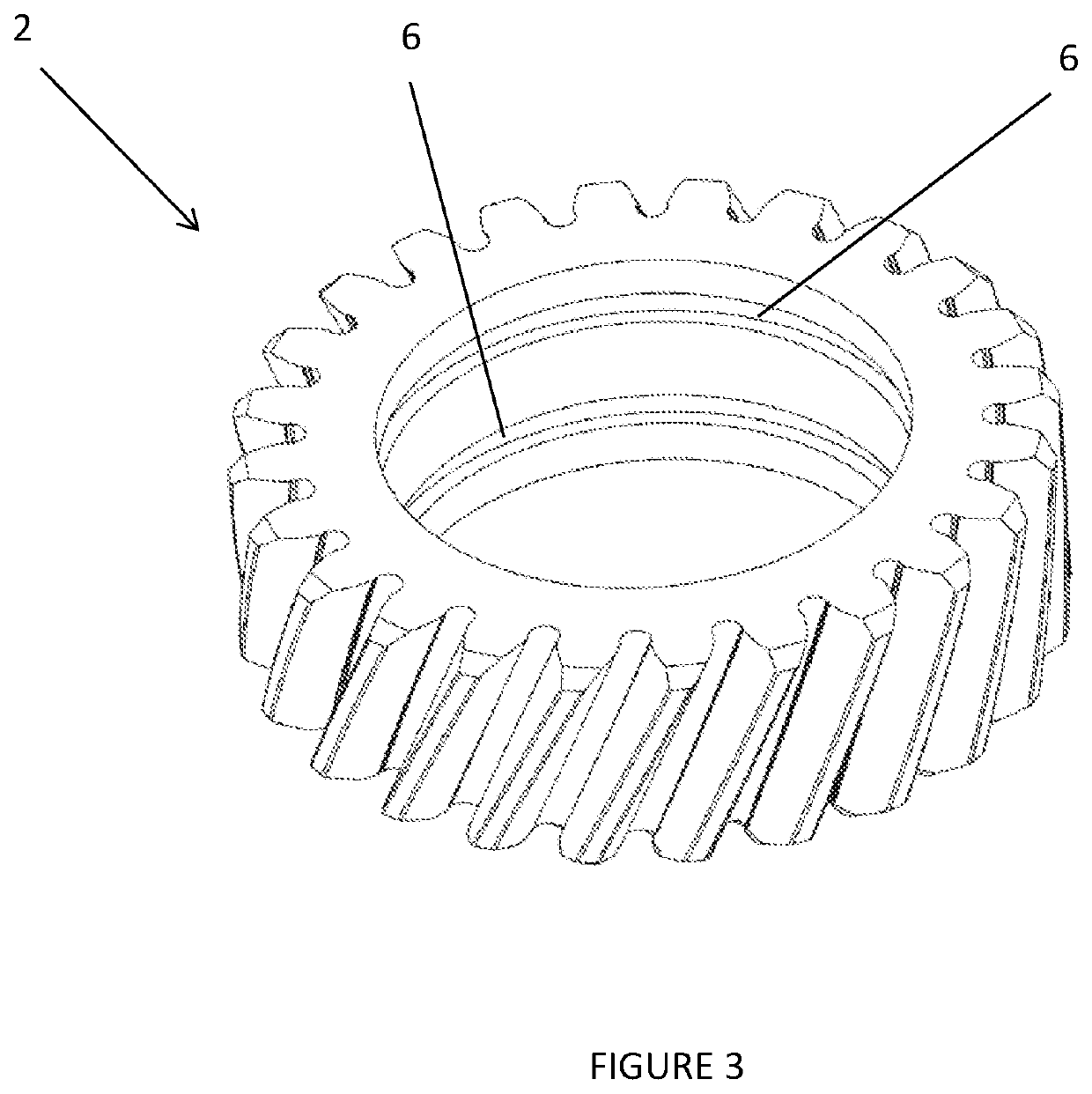 Process for manufacturing toroid parts