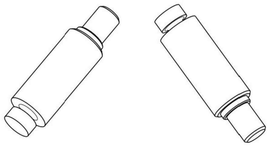 A non-destructive riveting device and non-destructive riveting method for CFRP components