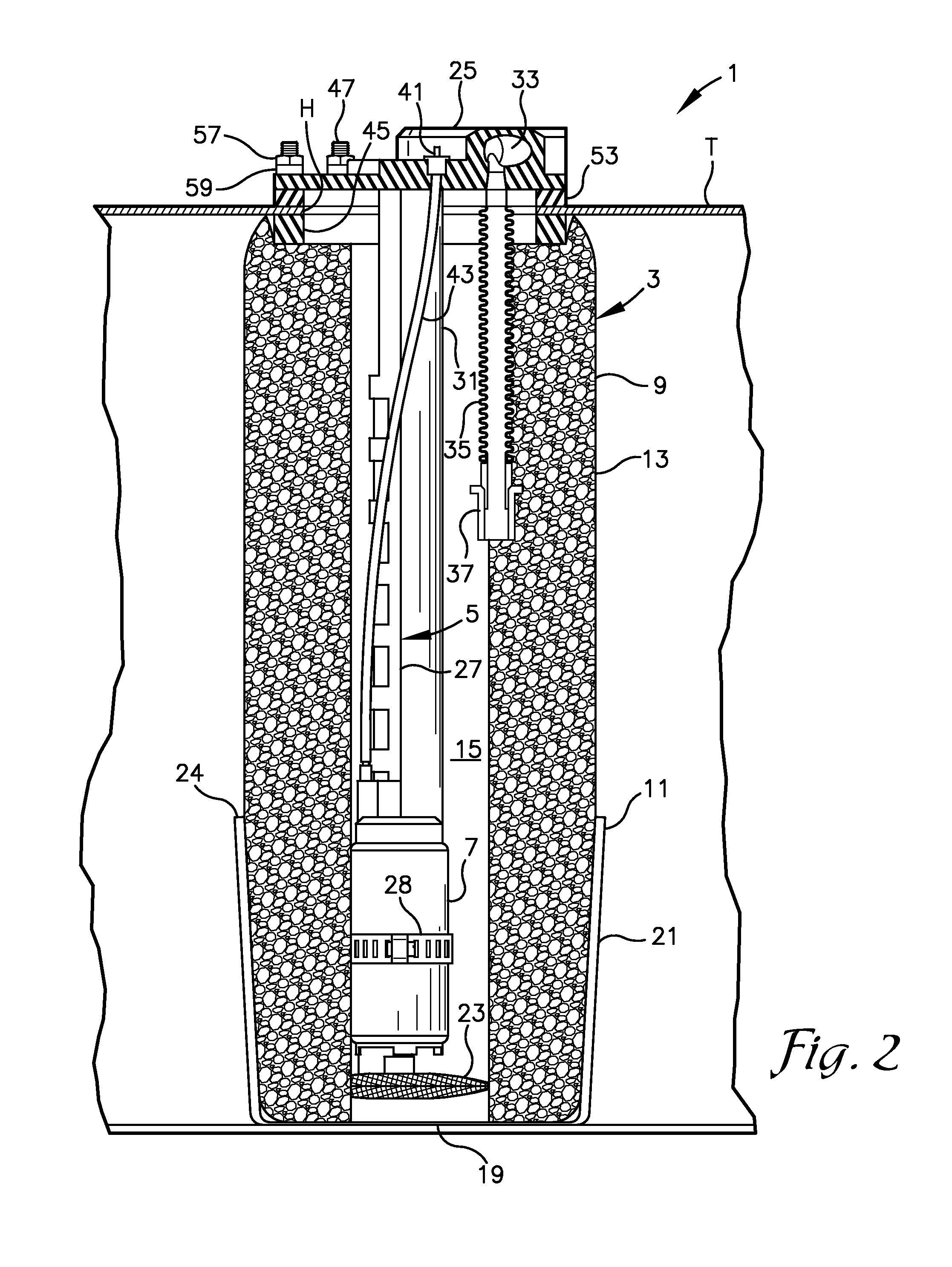 Apparatus and method for modifying a fuel tank to accept an in-tank fuel pump