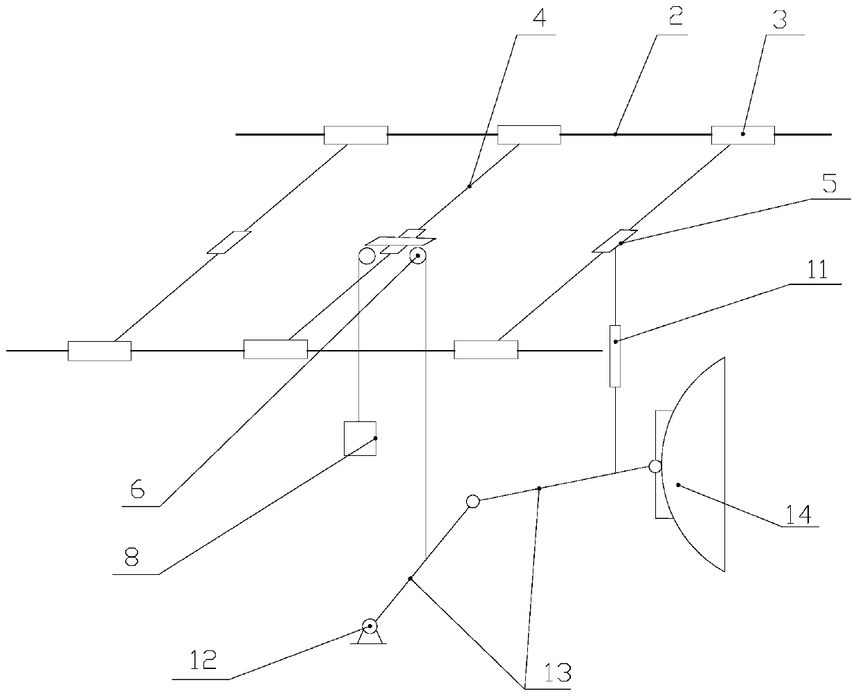 Three-dimensional active gravity unloading device suitable for multi-degree-of-freedom experimental object