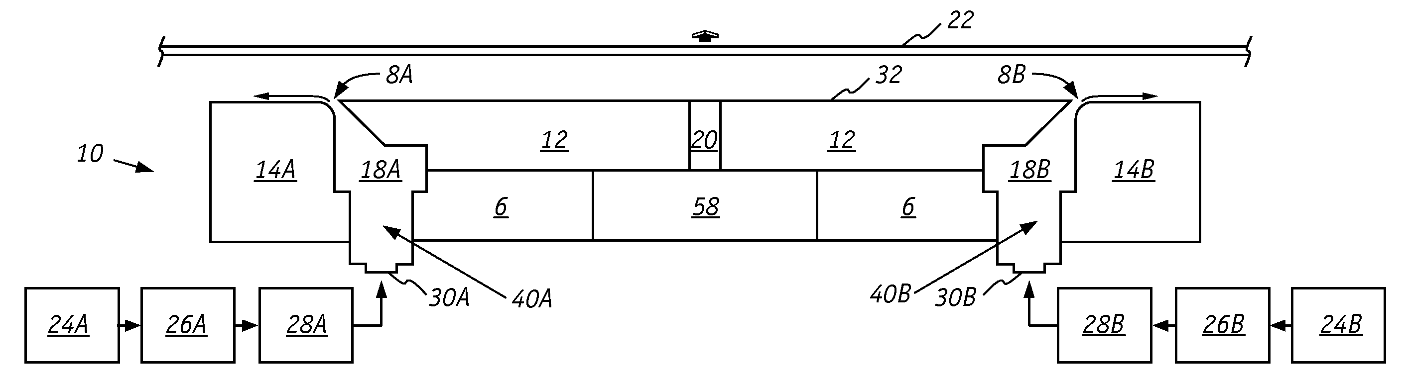 Sheet Stabilization With Dual Opposing Cross Direction Air Clamps