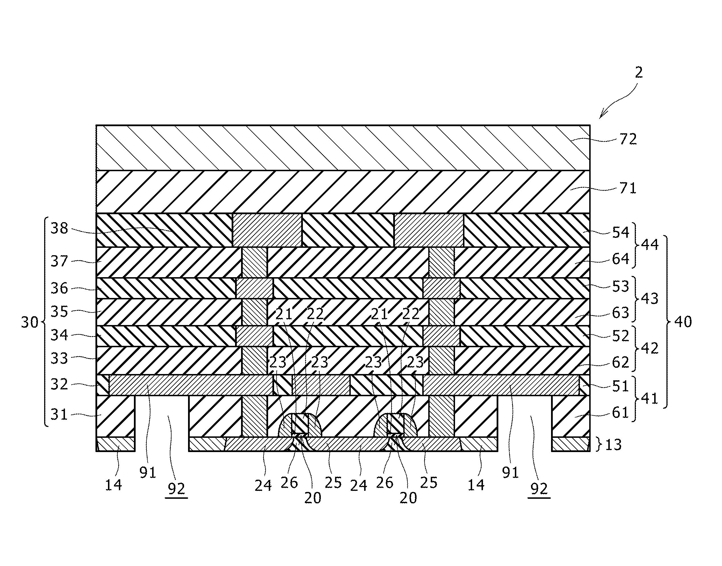 Semiconductor device manufacturing method and semiconductor device