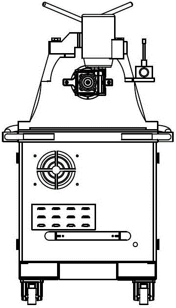 Electric spin-flaring equipment