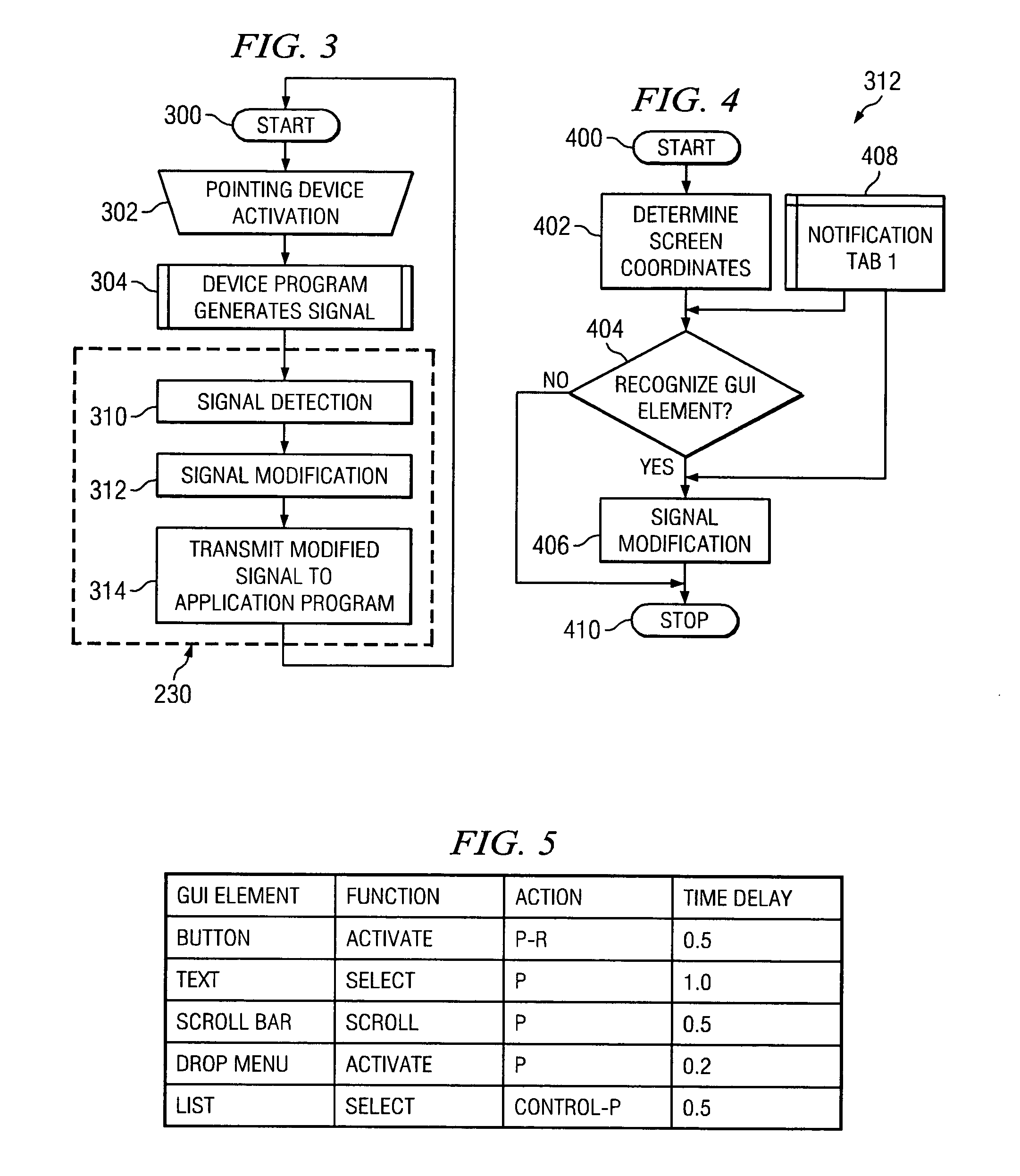 Pointing device operation modification program