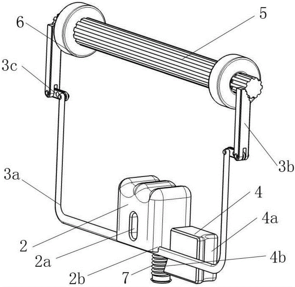 Rope descending machine