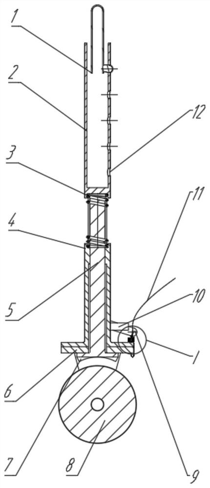 Damping pressure lock