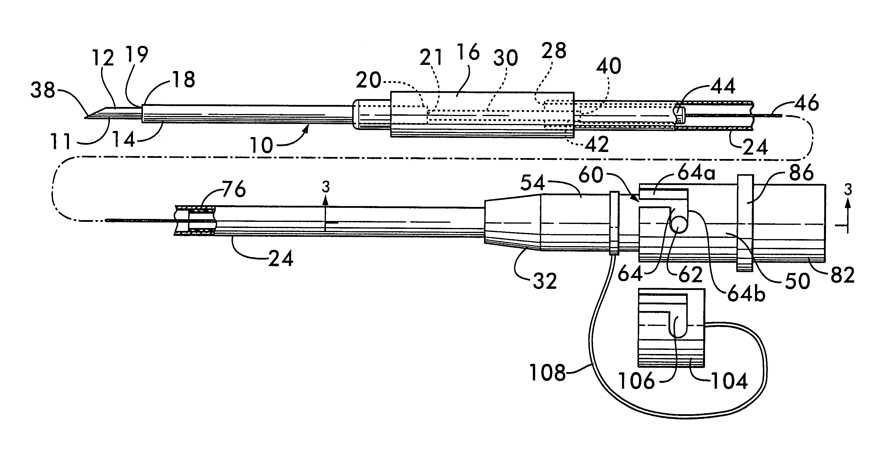 Safety intravenous starter