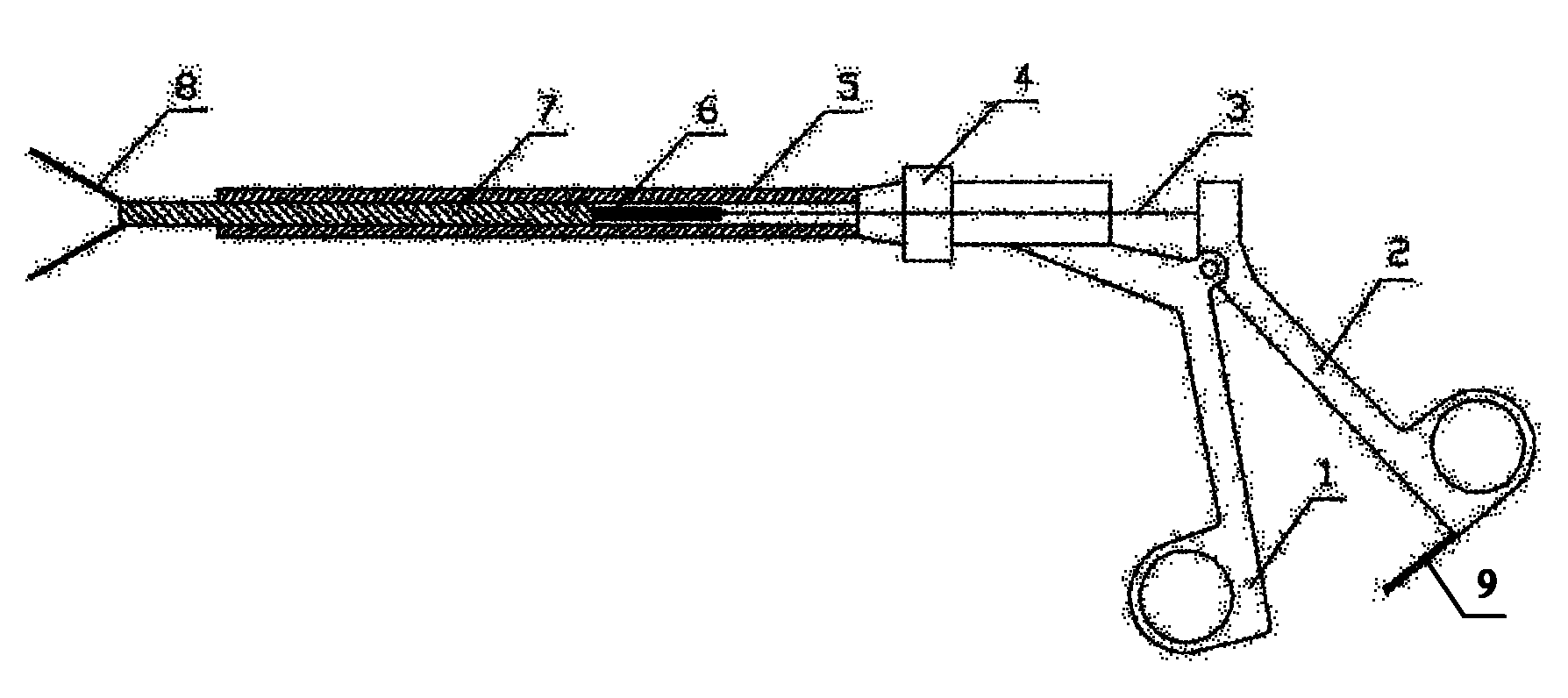 Shape memory alloy-based forceps for use in minimally invasive surgery