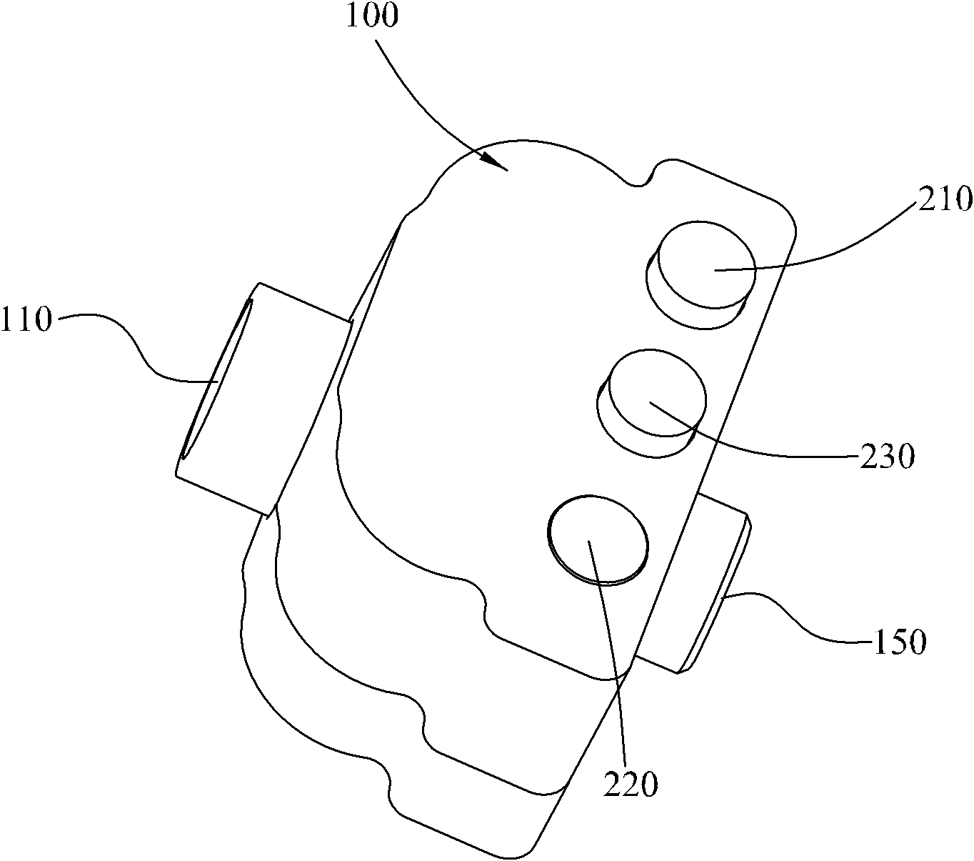 Water outlet mechanism for changing by utilizing button and changing method thereof