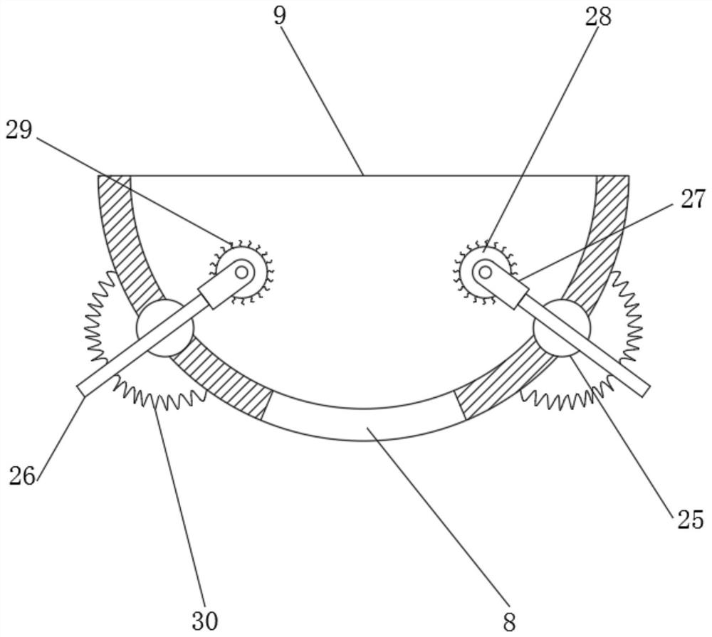 Parts cleaning device for mechanical processing