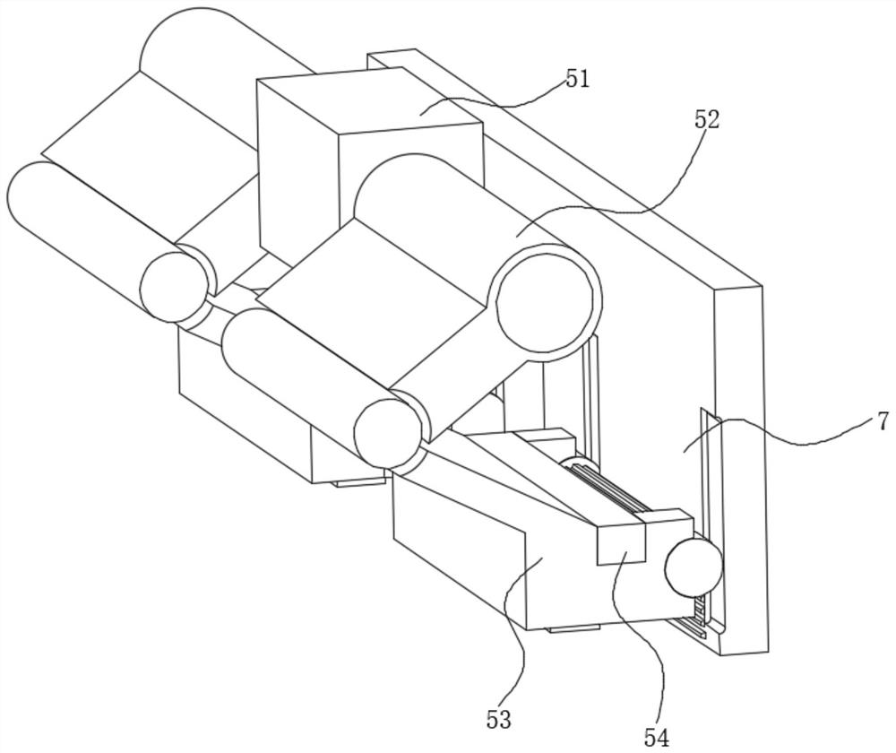 Double-sided boring and milling machine based on fixed shaft layering principle