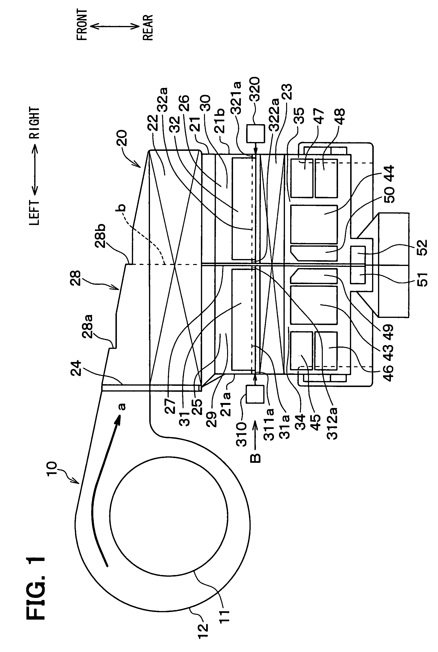 Passage opening and closing device