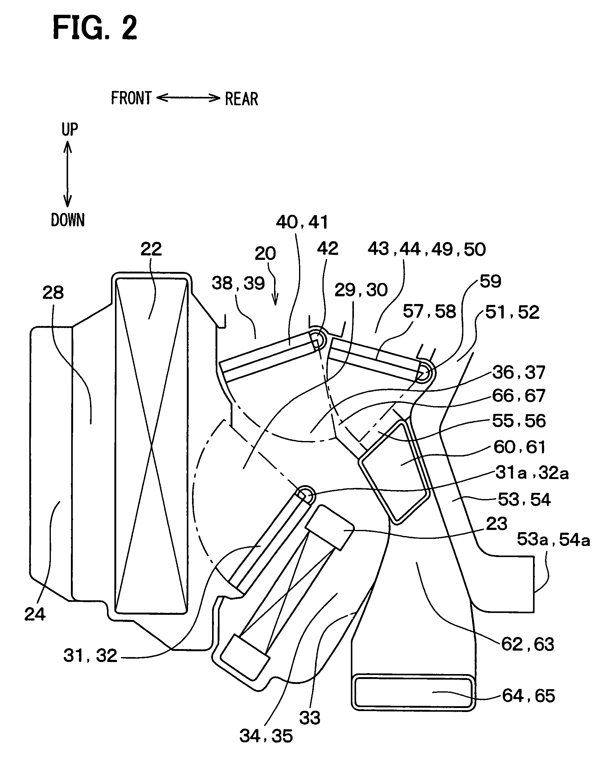 Passage opening and closing device