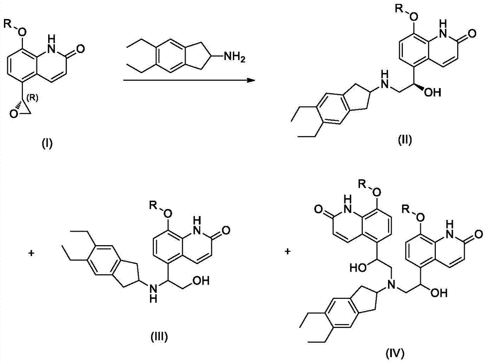 Indacaterol intermediate salt and preparation method thereof