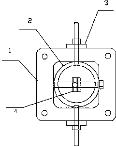 Outer support for shafting guy