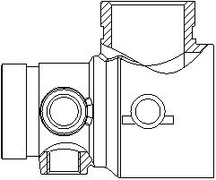 Welding ball valve test fixture and use method thereof