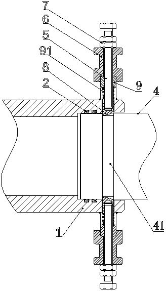 Welding ball valve test fixture and use method thereof