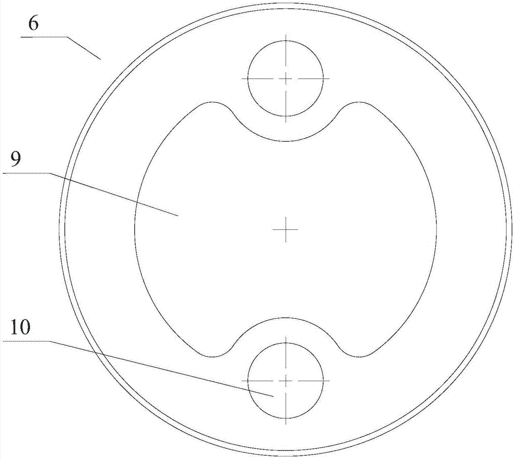 Full-rotating dynamic pointing type rotating guide system and guide controlling method