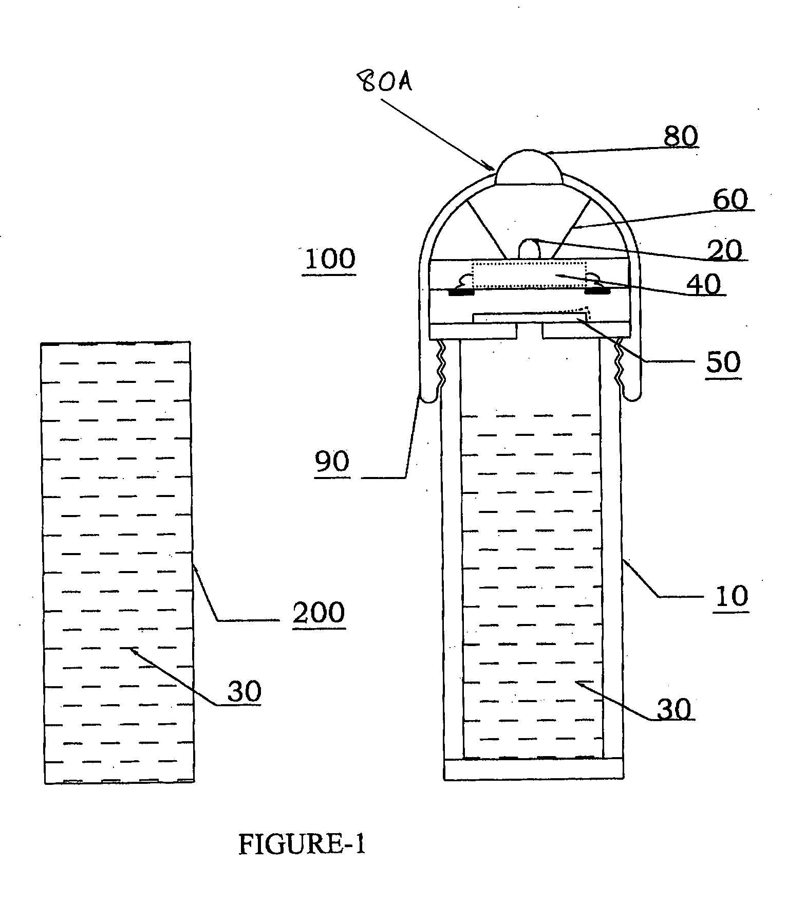 Disposable flashlight