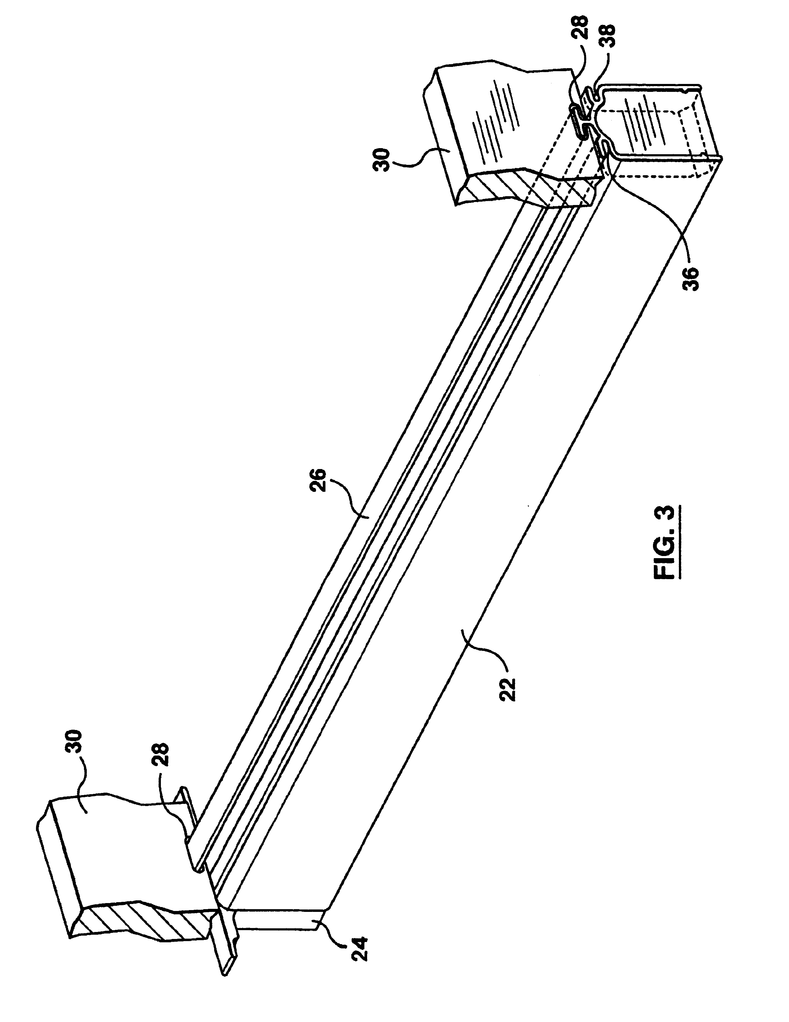 Immersed membrane apparatus