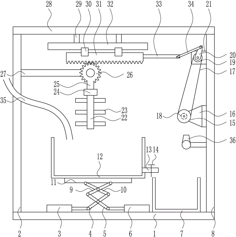 Agricultural pesticide quick mixing dilution device