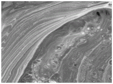 Marbled glass ceramics directly employing fusion blast furnace slag and preparation method of marbled glass ceramics