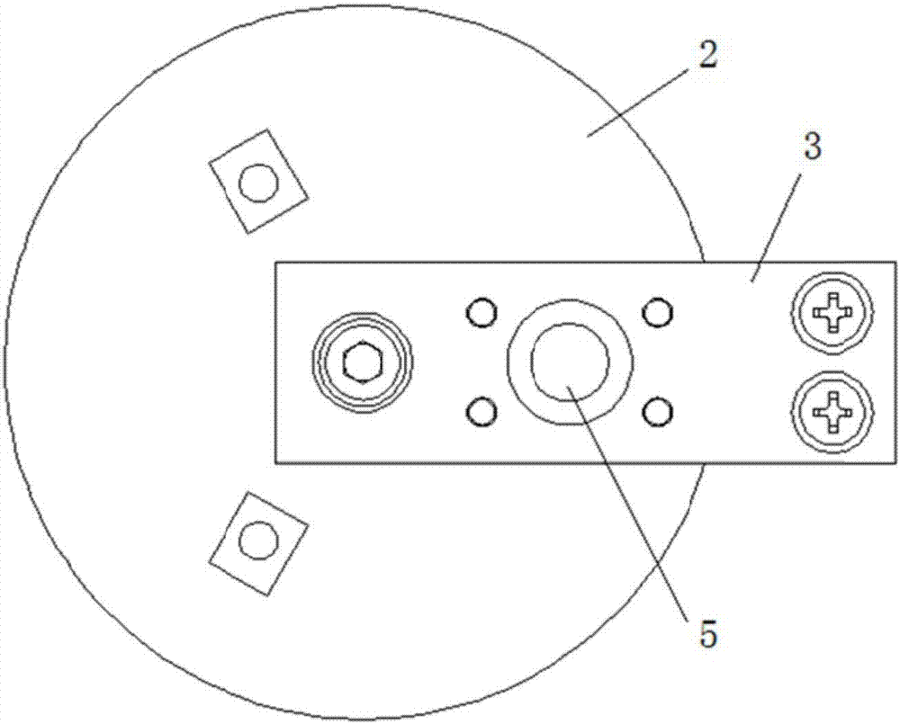 Fixture device for rolling-sliding mixed friction test, and use method of fixture device