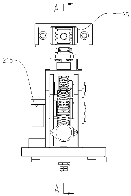 Omnibearing detection mechanical arm special for mining robot