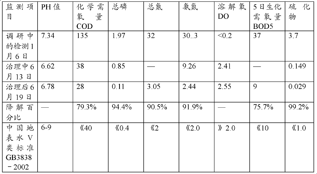 Indigenous bacterium blocks for treating dystrophication