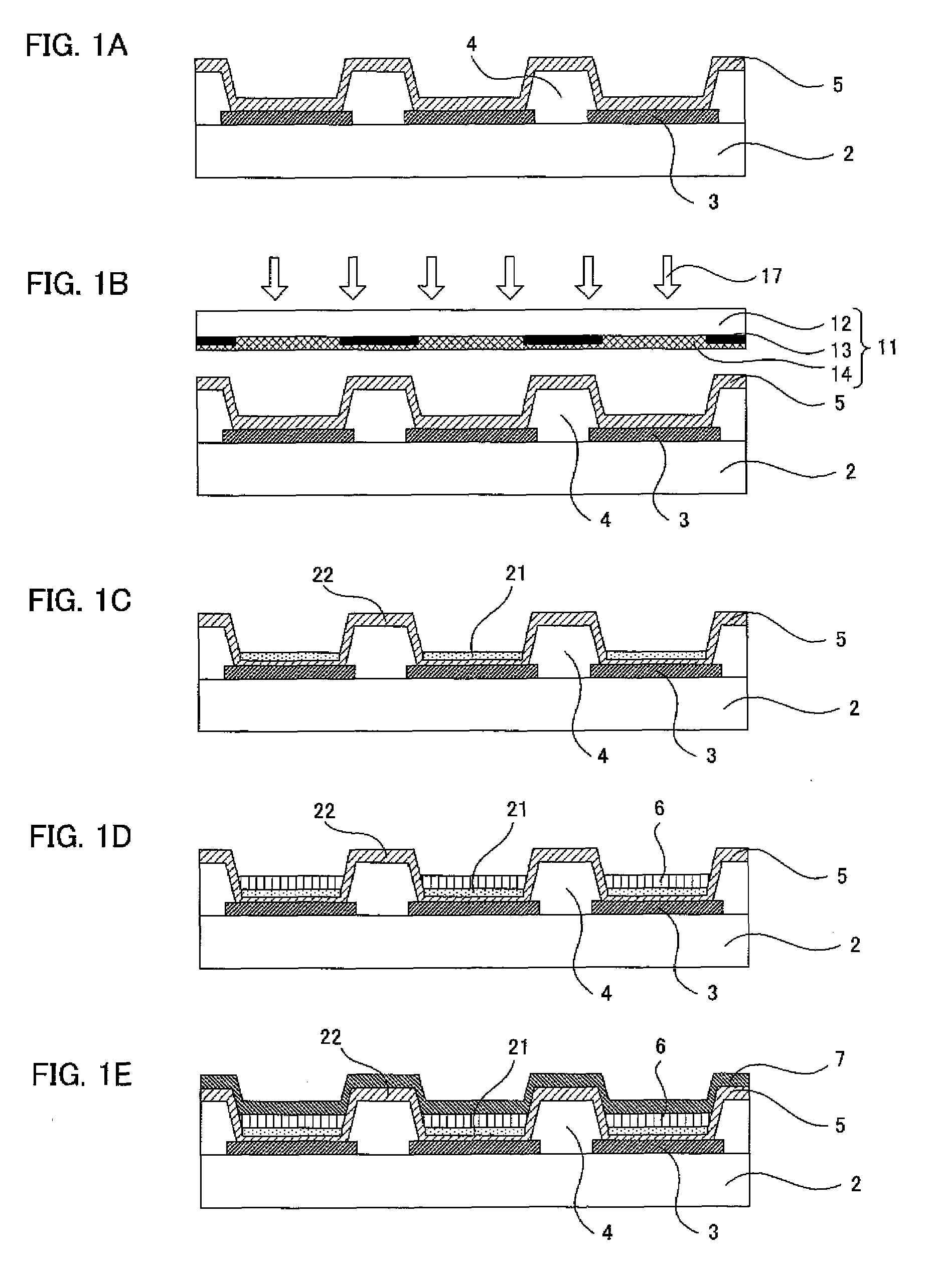 Manufacturing method of organic electroluminescence element