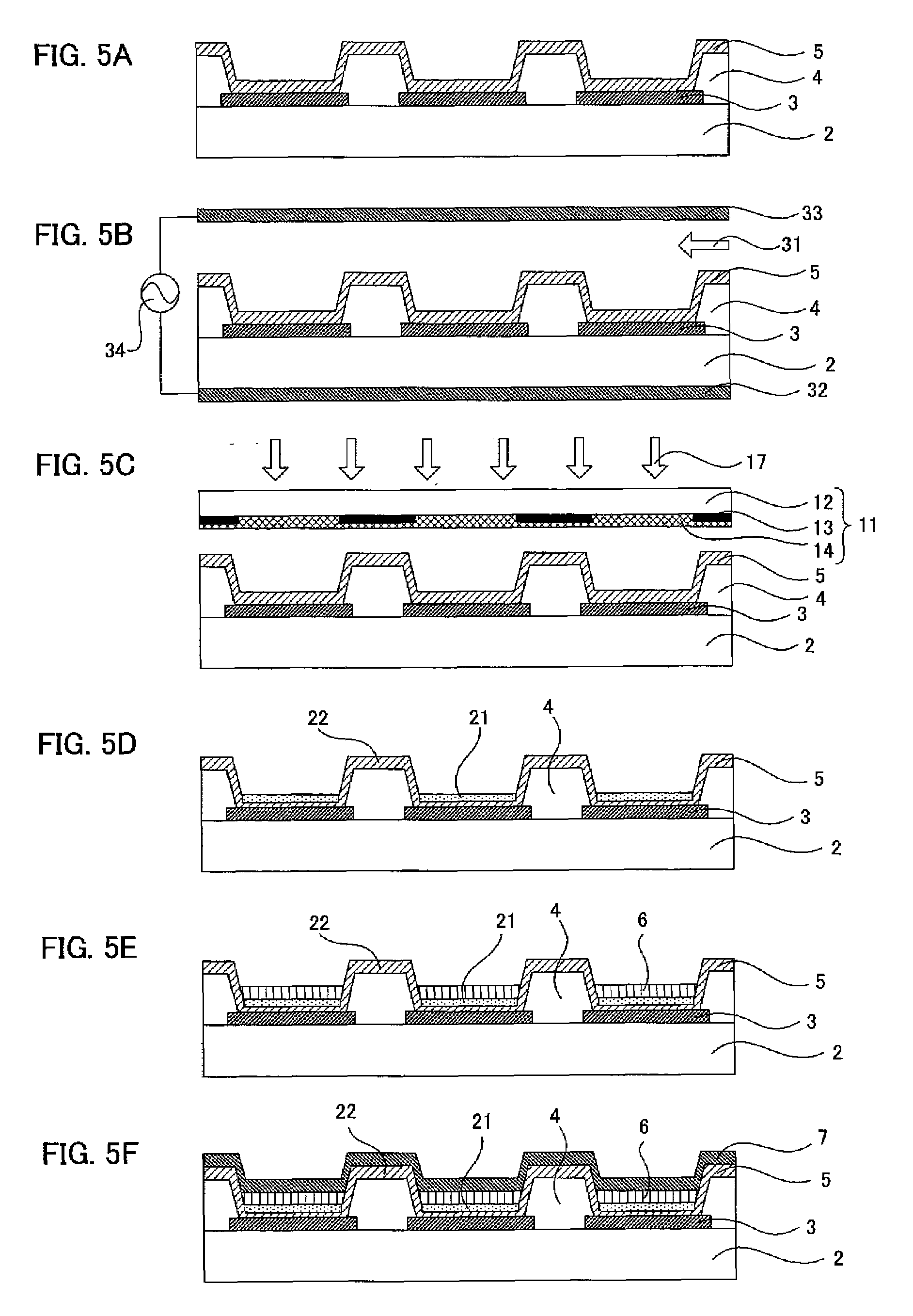 Manufacturing method of organic electroluminescence element