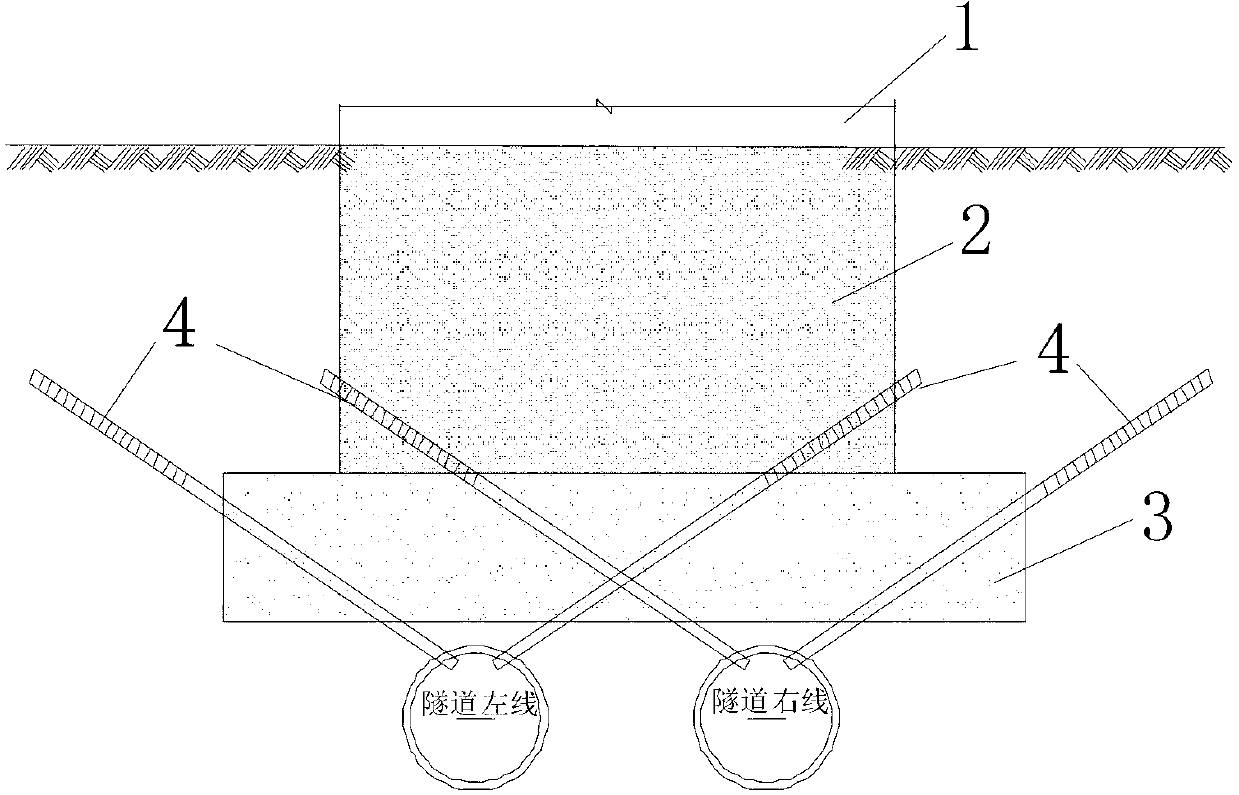 Deformation control method for close-range downward penetration of shield through composite-foundation building