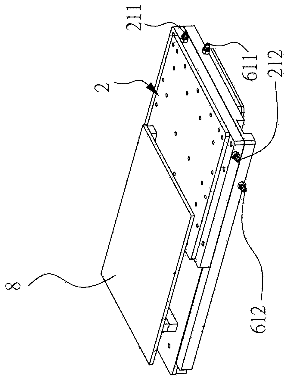 Heat dissipation module of circuit board