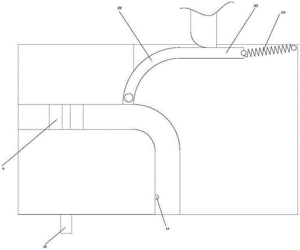 Automatic bending and blanking mechanism