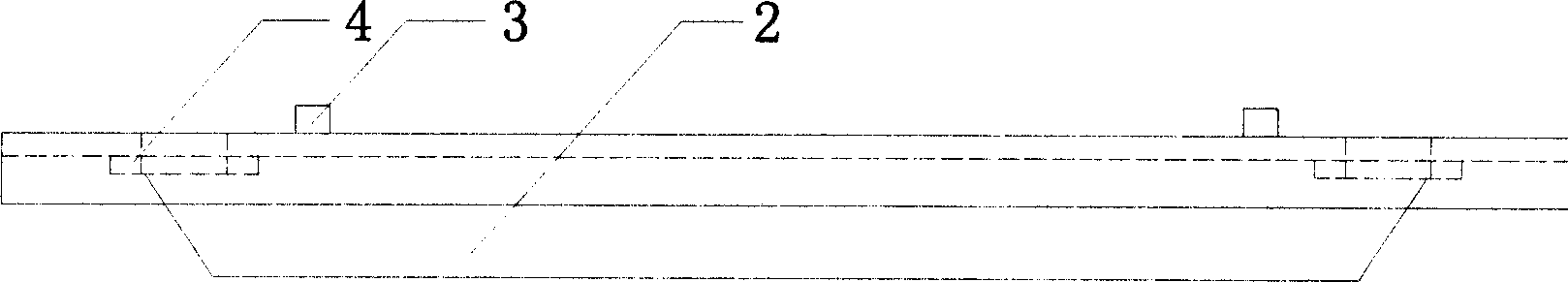 Turn over bracket for flat plate